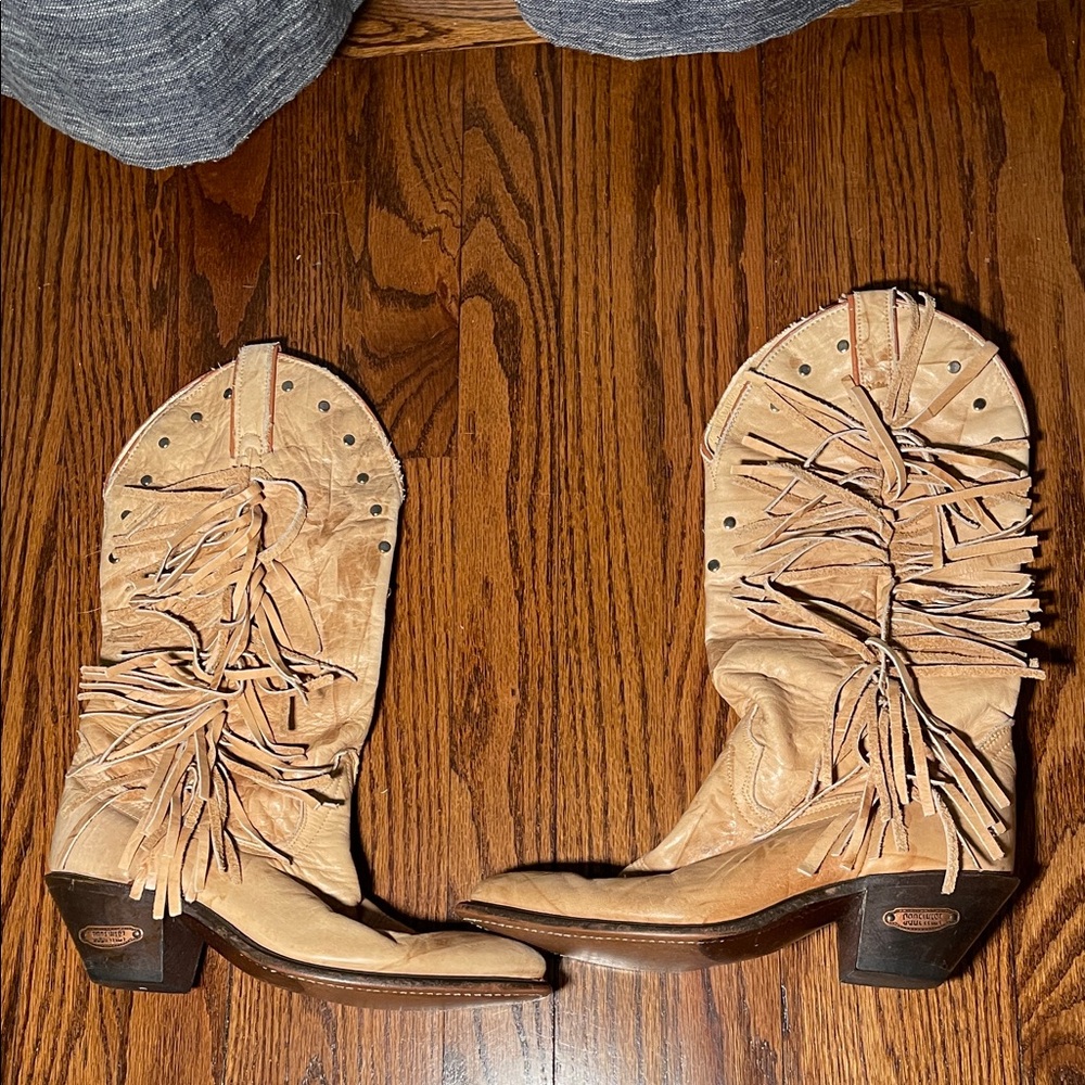 Code West Fringe Cowboy Boots - Picture 5 of 6